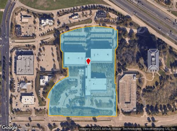 901 W Walnut Hill Ln, Irving, TX Parcel Map