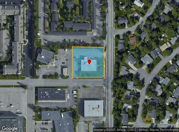  3400 Latouche St, Anchorage, AK Parcel Map