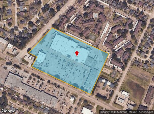 3245 Broadway St, Pearland, TX Parcel Map