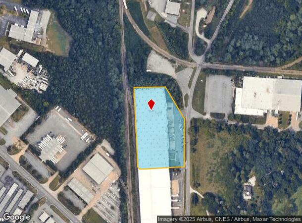 269 Cane Creek Rd, Fletcher, NC Parcel Map
