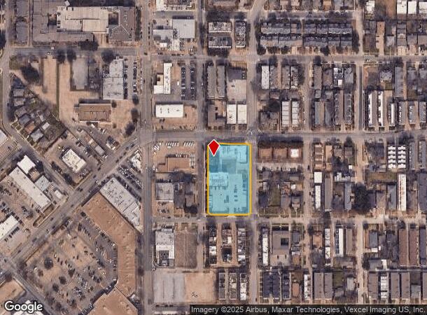  1651 Matilda St, Dallas, TX Parcel Map
