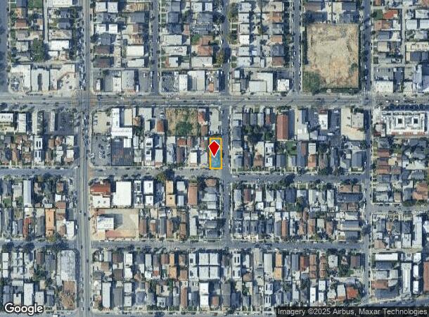  1327 W 35Th St, Los Angeles, CA Parcel Map