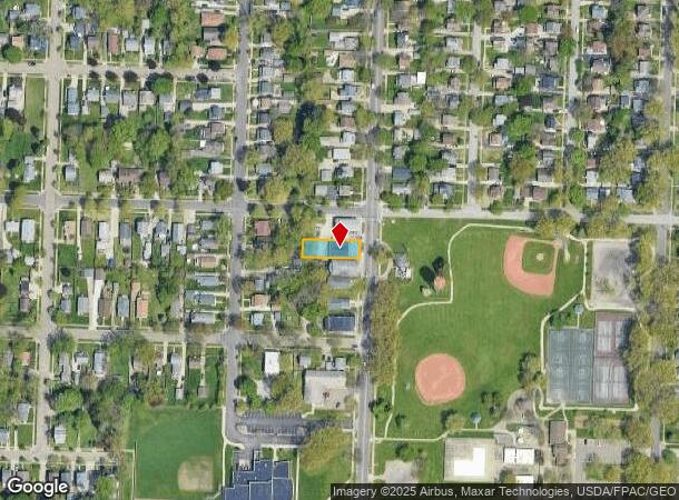  492 Brittain Rd, Akron, OH Parcel Map