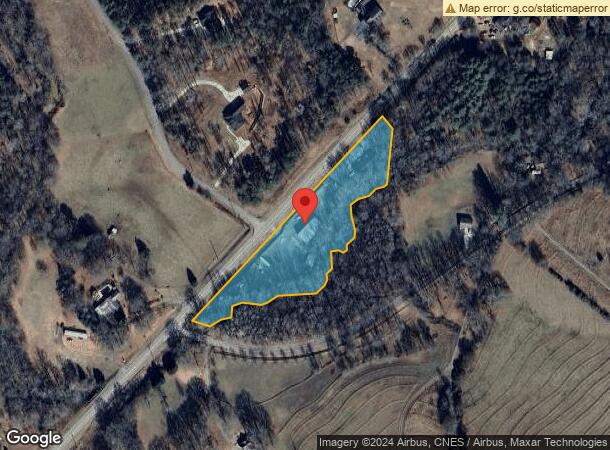  1318 Pumpkintown Hwy, Pickens, SC Parcel Map