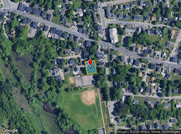  77 Webster St, Brockton, MA Parcel Map