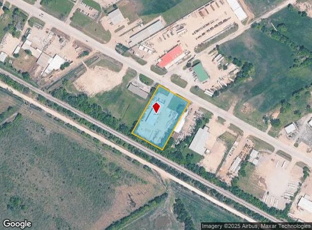 2401 S Kaufman St, Ennis, TX Parcel Map