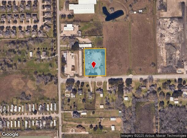 5625 W Orange St, Pearland, TX Parcel Map