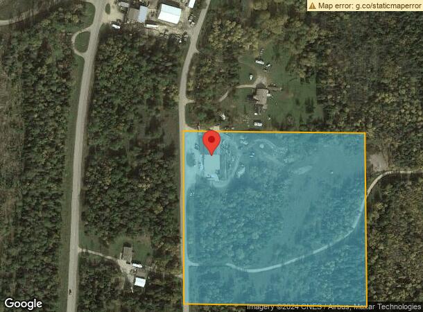  10262 S.75 Rd, Rapid River, MI Parcel Map