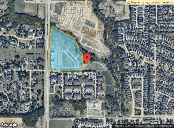  4051 S Custer Rd, Mckinney, TX Parcel Map