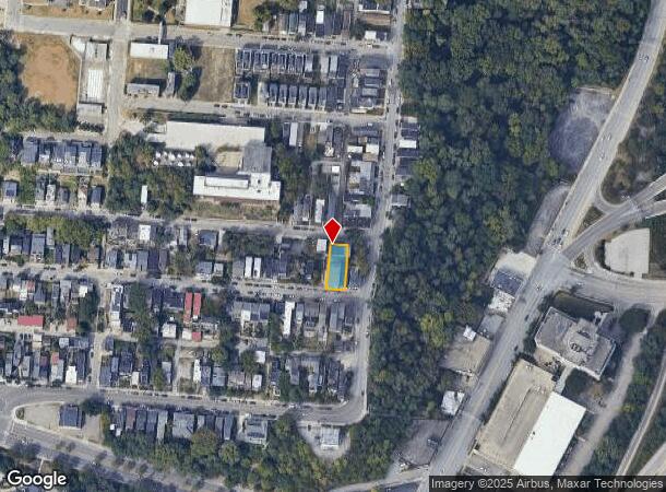  555 Boal St, Cincinnati, OH Parcel Map
