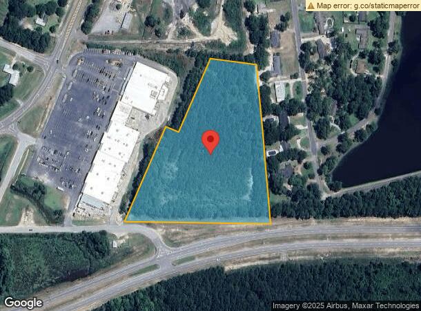  1117 W Ogeechee St, Sylvania, GA Parcel Map