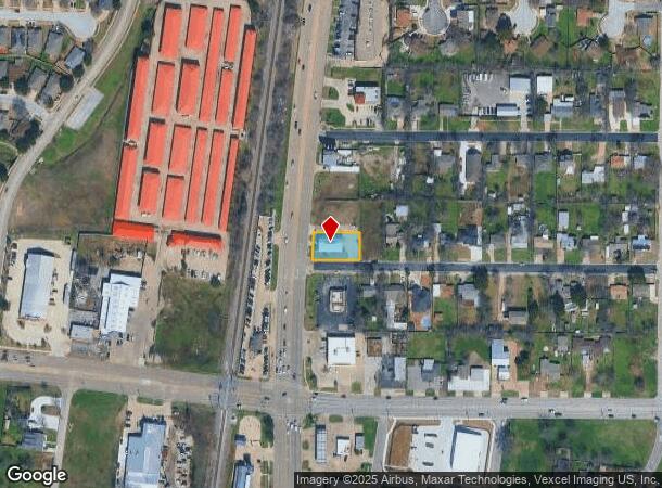 6320 Denton Hwy, Watauga, TX Parcel Map