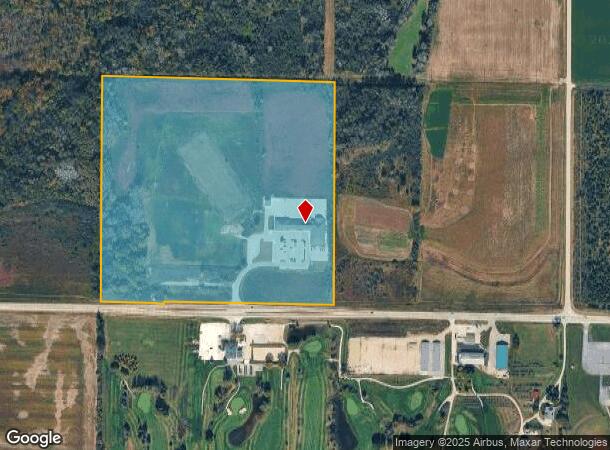 1214 Highway 33 E, West Bend, WI Parcel Map