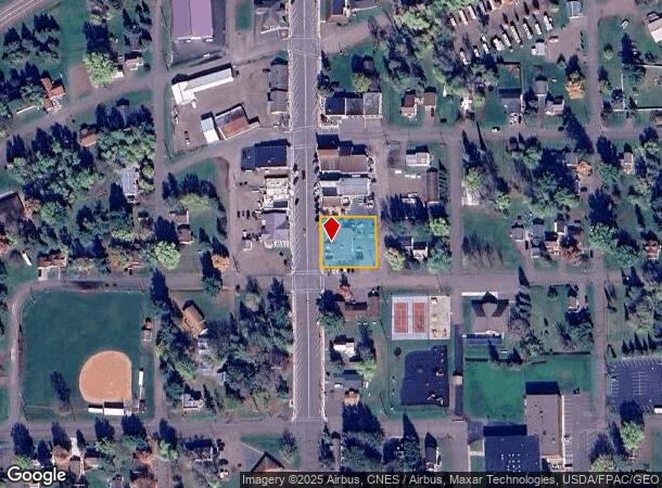 121 S Main St, Birchwood, WI Parcel Map