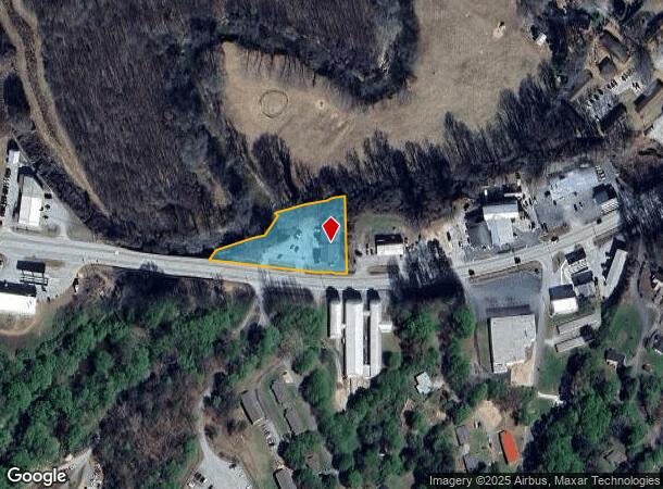  201 Monroe St, Clarkesville, GA Parcel Map