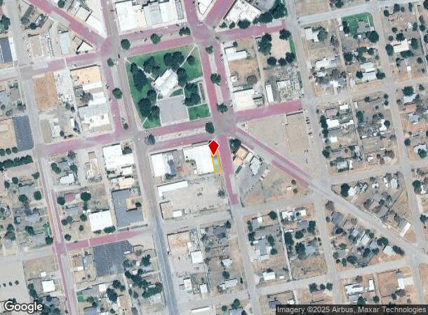 105 W Lubbock St, Slaton, TX Parcel Map