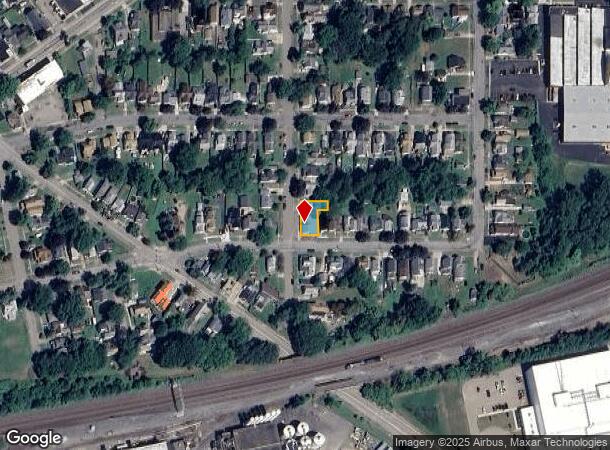 182 E 2Nd St, Dunkirk, NY Parcel Map