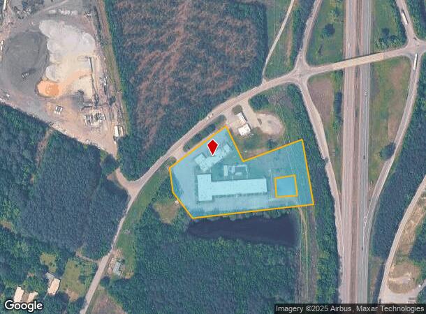  1200 Moores Ferry Rd, Skippers, VA Parcel Map