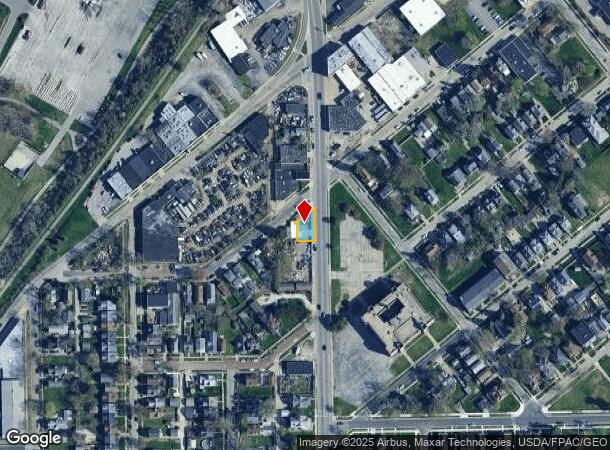  208 Oak St, Toledo, OH Parcel Map