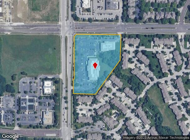12701 Metcalf Ave, Overland Park, KS Parcel Map