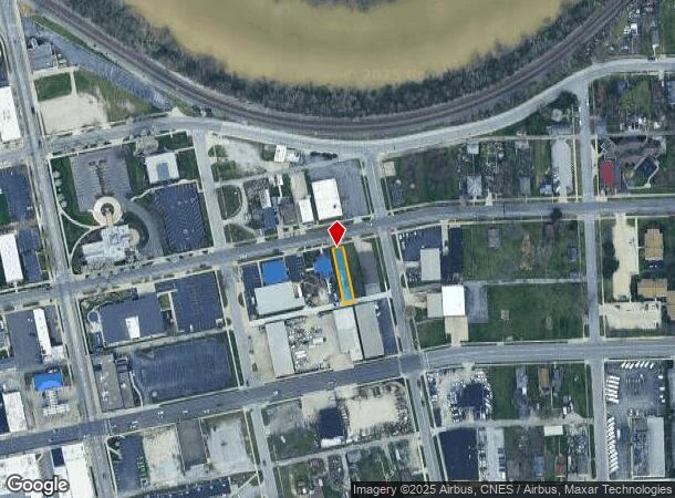  626 E Wayne St, Fort Wayne, IN Parcel Map