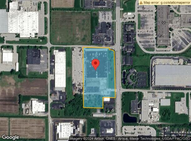  1175 N Main St, Bowling Green, OH Parcel Map