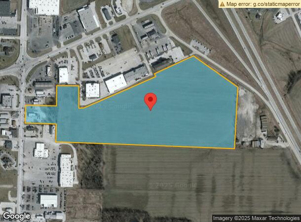  1712 N Morley St, Moberly, MO Parcel Map