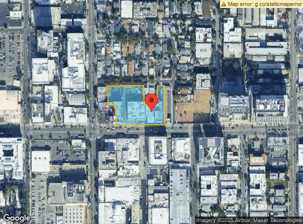  6087 W Sunset Blvd, Los Angeles, CA Parcel Map