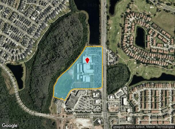 13700 Narcoossee Rd, Orlando, FL Parcel Map