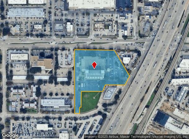 1981 N Central Expy, Richardson, TX Parcel Map