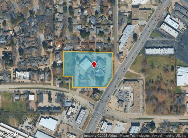  3232 S Cooper St, Arlington, TX Parcel Map