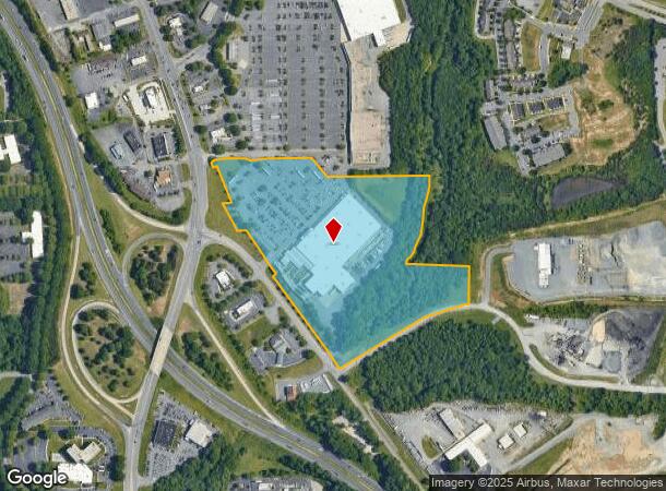  5901 University Pkwy, Winston Salem, NC Parcel Map