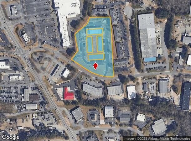  1740 Grassland Pkwy, Alpharetta, GA Parcel Map