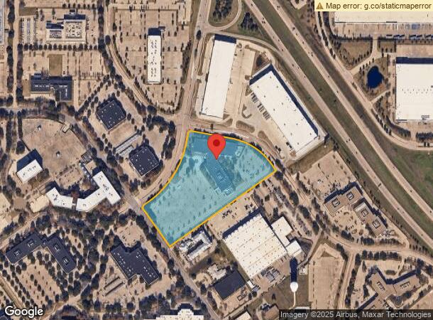  8900 Freeport Pkwy, Irving, TX Parcel Map