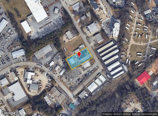  1974 Delta Dr, Gainesville, GA Parcel Map