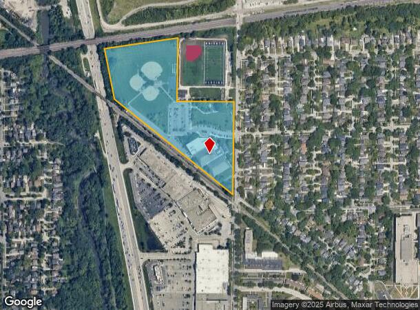  West Ave, Elmhurst, IL Parcel Map