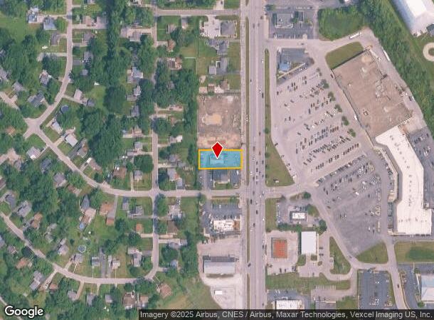 1203 N Main St, Crown Point, IN Parcel Map