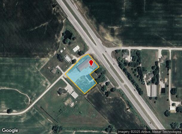  265 E 925 S, Haubstadt, IN Parcel Map