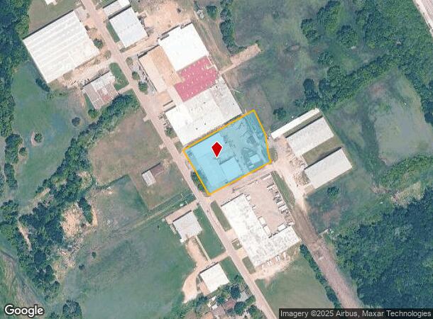 2316 N Preston St, Ennis, TX Parcel Map