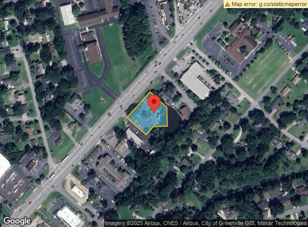  2510 Wade Hampton Blvd, Greenville, SC Parcel Map