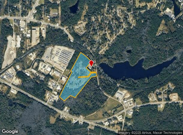  2621 Jeffersonville Rd, Macon, GA Parcel Map