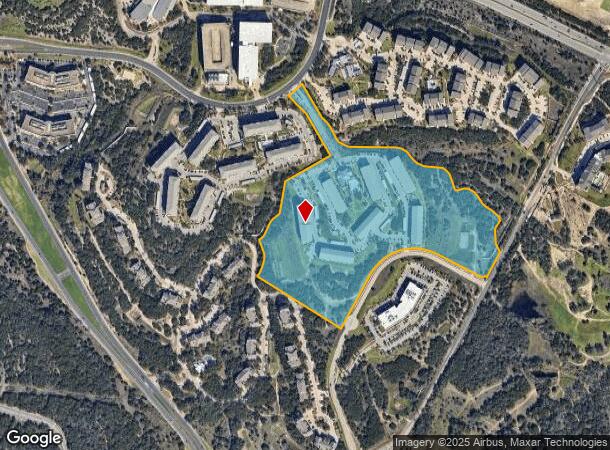  6601 Rialto Blvd, Austin, TX Parcel Map