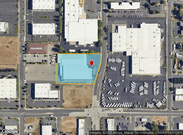 6321 N Addison St, Spokane, WA Parcel Map