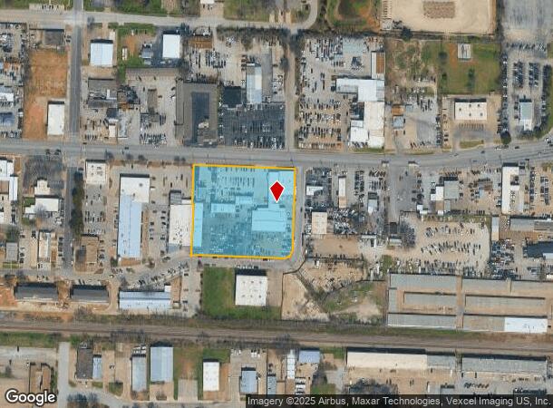  512 E Division St, Arlington, TX Parcel Map