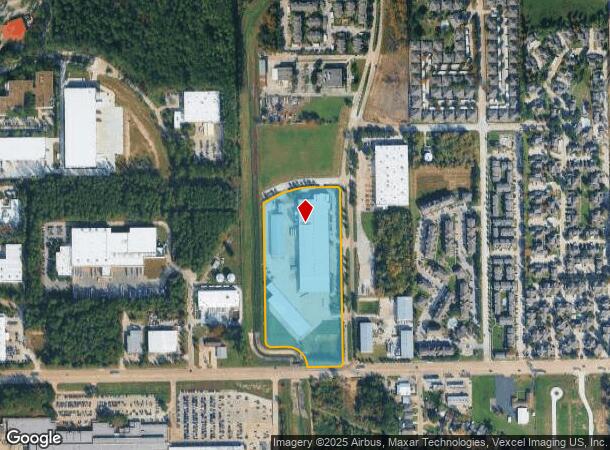  5100 Cross Continents Dr, Houston, TX Parcel Map