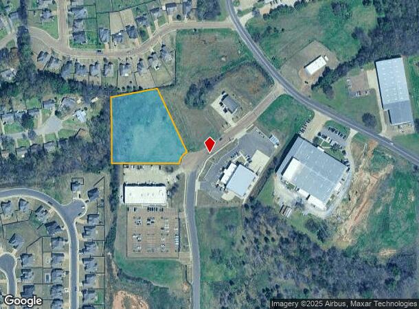  3071 Industrial Dr W, Hernando, MS Parcel Map