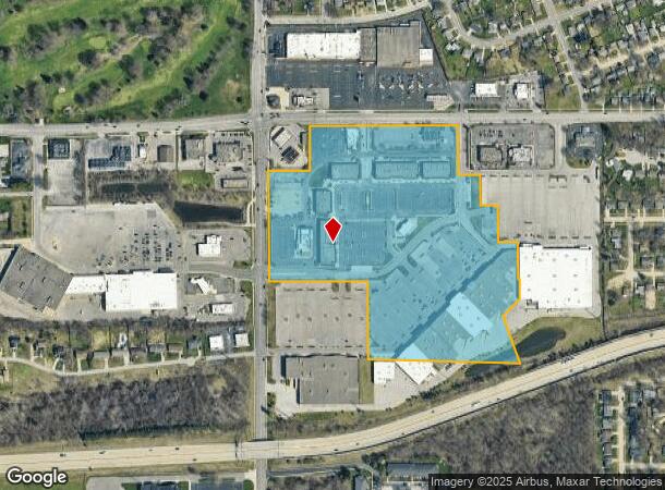  1290 E Ireland Rd, South Bend, IN Parcel Map
