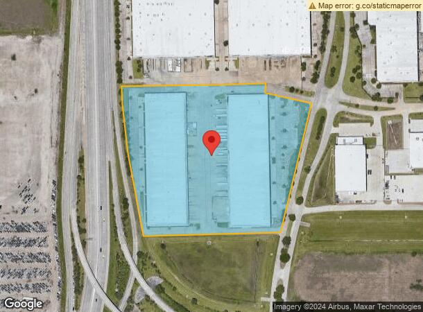  16501 Central Green Blvd, Houston, TX Parcel Map