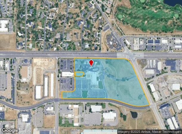  14200 E Arapahoe Rd, Englewood, CO Parcel Map