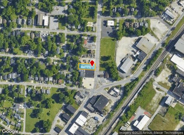  1414 W English Rd, High Point, NC Parcel Map